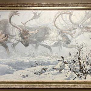 John Seerey-Lester - Arctic Procession - Willow Ptarmigan and Caribou