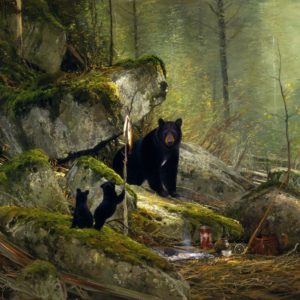 Michael Coleman-Visitors on the Sun River Black Bears