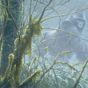 Robert Bateman-Intrusion - Mountain Gorilla