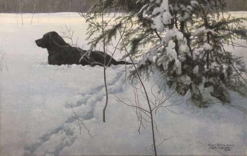 Robert Bateman-Off the Leash