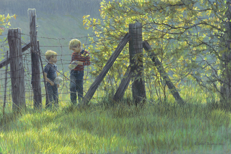 Robert Bateman-Tadpole Time