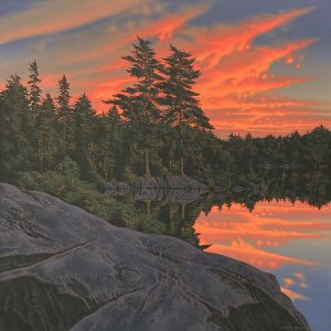 Robert-Ross-Sunset-Algonquin-Park