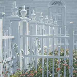 Robert Bateman-colonial garden