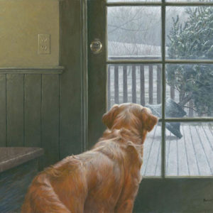 Robert Bateman-observing christmas