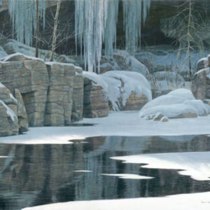 Robert Bateman-winter reflection