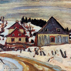 AY Jackson-Winter-Village-Lower-St-Lawrence