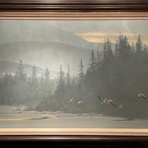 Robert Bateman - Along the River - Original Painting