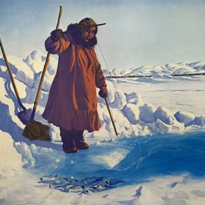 Fred Machetanz - Winter Harvest