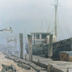 Robert Bateman - Sarah E. with Gulls