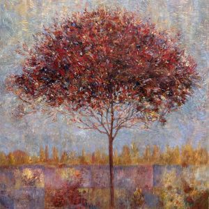 Fiona Hoop - Sunshower Tree 8 - Red